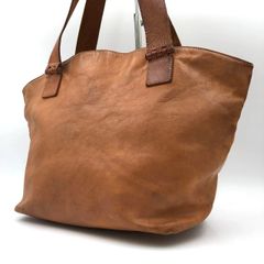 美品✨】オサム 本革ハンドバッグ A4収納可 大容量 キャメル 日本製 