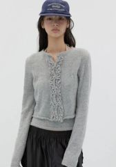 ☆The barnnet☆バーネット☆リボンカーディガン☆ミント☆新品同様