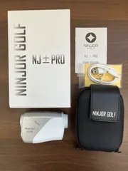 再値下げ！【NINJOR GOLF公式】NJ±PRO（シルバー）ゴルフ距離計　メーカー公式中古品　ニンジャーゴルフ　状態◎未使用に近いのサムネイル