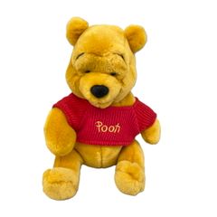 ディズニー くまのプーさん テディベア ドール Pooh 2000 当時物 ディズニー くまのプーさん テディベア ドール Pooh 2000 当時物 | Mercari