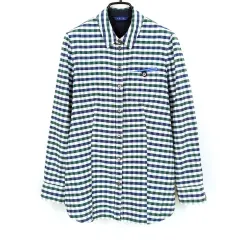 キース レディース 秋冬 CHECK 長袖シャツ ブルー82 (HU44359)のサムネイル