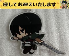 f Attack Titan　Mikasa Ackerman　Deformed Sword Drawing Acrylic Keychain