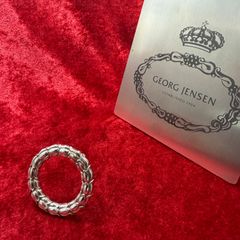 GEORG JENSEN ジョージジェンセン フラワー ブローチ - メルカリ