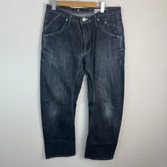 EDWIN エドウィン E-FUNCTION デニムパンツ 立体裁断 濃紺 メンズ 古着 ストリート ワーク系 Y2Kのサムネイル