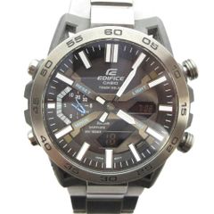 CASIO EDIFICE 自動巻き ブラック ERK-10078-1A1 - メルカリ
