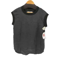 エムエムシックスメゾンマルジェラ MM6 Maison Margiela ノースリーブ シルクトップス レディース EUR：40 のサムネイル
