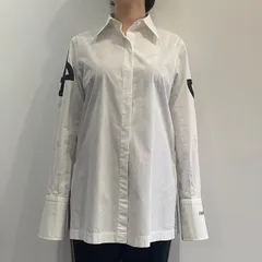 PATOU ロゴ シャツ ホワイト 白 パトゥ 長袖 レディースのサムネイル