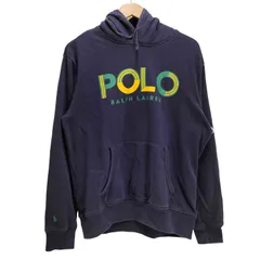 ポロラルフローレン POLO RALPH LAUREN ロゴプリント プルオーバー フーディ メンズ import：M 