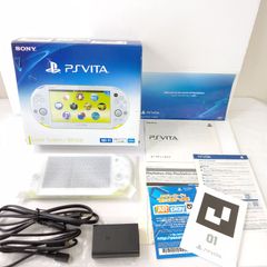 極美品 ソニー PSvita pch2000 ライムグリーン ホワイト セット - メルカリ