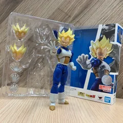 【彦】S.H.Figuarts ベジータ スーパーサイヤ人ベジータ ドラゴンボール Z DB 可動ボディ フィギュア SHF 箱付 開封品【4743HK】E10