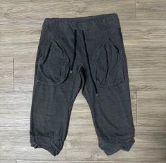 16AW RICK OWENS ベロア ベルベット クロップド サルエルパンツ - メルカリ