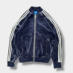 アディダス ベロア SST トラックジャケット Adidas Originals AY9222 L ネイビー