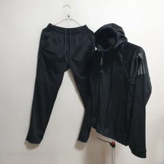 Adidas Climastorm Black上下セット 上L 下M - メルカリ