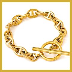 未使用級 XOLO JEWELRY 喜平チェーン ブレスレット ゴールド 箱付き 