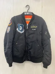 ★AVIREX フライトジャケット MA-1 アメリカ空軍独立60周年記念 Lsizeのサムネイル