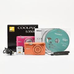 Nikon COOLPIX S3500 ピンク 元箱 完備品 7倍ズーム CCD - メルカリ