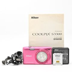 Nikon S3300 ニコン クールピクス コンパクトデジタルカメラ ピンク