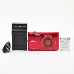 □ほぼ新品□ニコン Nikon COOLPIX A100 レッド《SDカード付》 - メルカリ