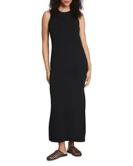 スパンク レディース トップス ワンピース ノースリーブ マキシ SPANX Sleeveless Maxi Dress Very Black ブラックのサムネイル