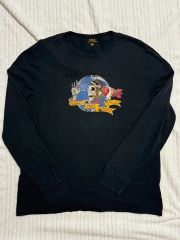 kikillo ロックマン2 ボス プリント 総柄 スウェット XXL ブラック 