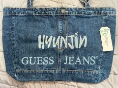 Stray Kids ヒョンジン GUESS デニムトート ポップアップ 限定 - メルカリ