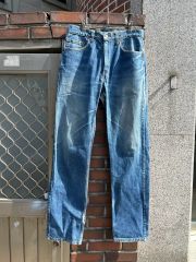 Yohji Yamamoto POUR HOMME ワイドデニム ペイント - メルカリ