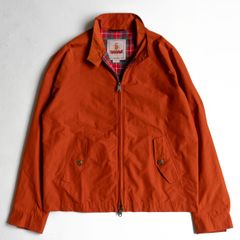 極美品 英国製 3L】バラクータ ハリントンジャケット G4 Wジップ 赤