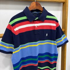 POLO RALPH LAUREN / 半袖 ポロシャツ ボーダー柄 C286 - メルカリ