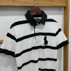 ポロ ラルフ ローレン ビックポニー 半袖 ラグビーシャツ S