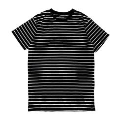 LANVIN PARIS 白黒 マルチボーダー Tシャツ イタリア製 コロネット 