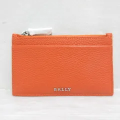 バリー BALLY レザー カードホルダー フラグメントケース カードケース コインケース 財布 オレンジのサムネイル