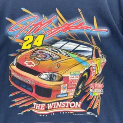 90年代 CHASE AUTHENTICS NASCAR JEFF GORDON 50周年 THE WINSTON イベント Tシャツ サイズⅬ FADE NUTMEG 08051016 871のサムネイル