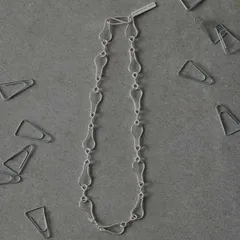 Clip Motif Chain Necklace /クリップモチーフチェーンネックレス 2026新作 Silver925 14KGold【Nothing And Others】のサムネイル