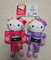 キティ ラッピング柄マスコット 2個セット サンリオ展 FINAL ver