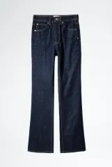 (タグ付き/新品) ZADIG&VOLTAIRE ザディグ・エ・ヴォルテール 生デニム ブーツカット ジーンのサムネイル