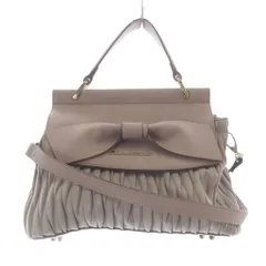 ジルスチュアート JILL STUART レザー 2WAYハンドバッグ ショルダーバッグ ロゴ ピンク