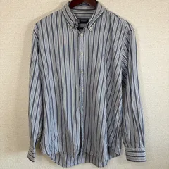 BURBERRY LONDON ストライプシャツ ボタンダウン 長袖 コットン バーバリー ロンドン
