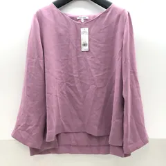 【タグ付き/未使用】GLOBAL WORK レディース 長袖 ブラウス Lサイズ パープル グローバルワーク KSKY26-1594のサムネイル