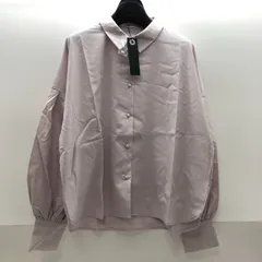 【タグ付き/未使用】JEANASIS レディース ボリュームスリーブ シャツ ブラウス パープル ジーナシス KSKY26-1608のサムネイル