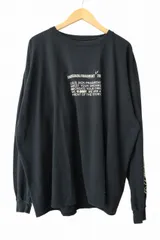 フラグメントデザイン FRAGMENT DESIGN ×CACTUS JACK カクタス ジャック TRAVIS SCOTT 2021 FOR FRAGMENT LOGO L/S TEE トラビス スコット ロゴ 長袖 Tシャツ XXL 黒 260424のサムネイル