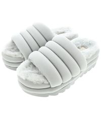UGG アグMAXI SLIDEマキシスライド厚底サンダル 22cm - メルカリ
