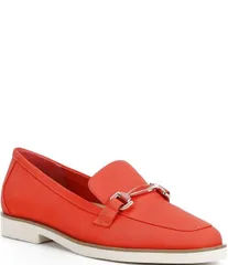 アレックスマリー レディース シューズ スリッポン・ローファー Alex Marie Grant Nubuck Bit Buckle Loafers Candy Apple Red レッド