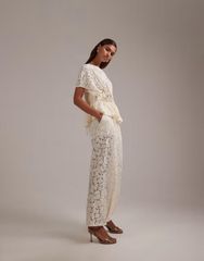 heve Leather Lace Scalap PT white38サイズ - メルカリ