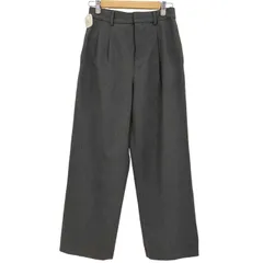 ユニクロ UNIQLO タックワイドパンツ（ツータック・丈標準69～71cm） レディース JPN：M 