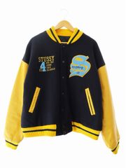 Stussy Big 4 スタジャン 超希少⭐︎ - メルカリ