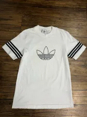 アディダス オリジナルス アウトライン トレフォイル 半袖Tシャツ 100