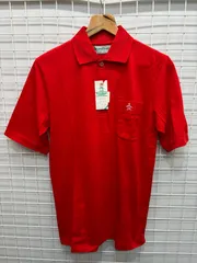 新品Munsingwear（マンシングウェア）半袖ポロシャツ　レッド　2604-313のサムネイル