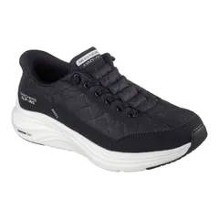スケッチャーズ メンズ シューズ スニーカー Skechers Hands Free Slipins Contour Foam Cozy Fit Mensneakers Black White ホワイト