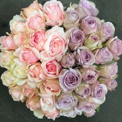 薔薇生花 長さ混合大輪26本 ❁⃘*.゜ - メルカリ
