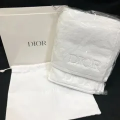 Dior  ノベルティ タオル2枚セット 巾着付き 未使用保管品